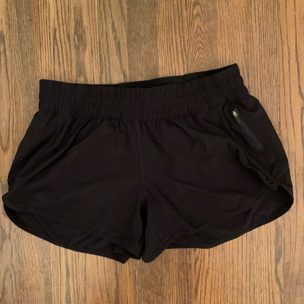 Track That Lululemon shorts.
